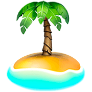 Émoji 🏝️ île Déserte sur Apple iOS 16.4.