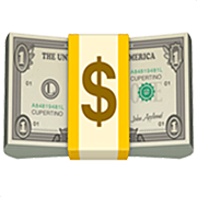 Émoji 💵 Billet En Dollars sur Apple iOS 16.4.