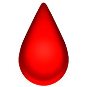 Emoji 🩸 Goccia Di Sangue su Apple iOS 16.4.