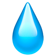 Émoji 💧 Goutte D’eau sur Apple iOS 16.4.