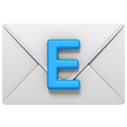 Emoji 📧 E-mail su Apple iOS 16.4.