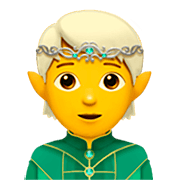 Emoji 🧝 Elfo su Apple iOS 16.4.