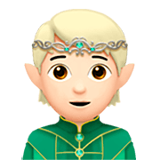 Emoji 🧝🏻 Elfo: Carnagione Chiara su Apple iOS 16.4.