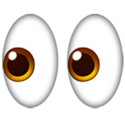 Emoji 👀 Occhi su Apple iOS 16.4.