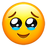 🥹 Emoji Cara Conteniendo Las Lágrimas en Apple iOS 16.4.