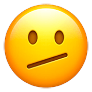 🫤 Emoji Gesicht Mit Schrägem Mund Apple iOS 16.4.