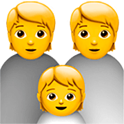 👪 Emoji Família na Apple iOS 16.4.