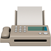 Émoji 📠 Fax sur Apple iOS 16.4.