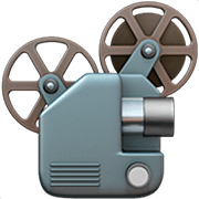 Emoji 📽️ Proiettore Cinematografico su Apple iOS 16.4.