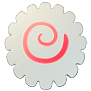 Emoji 🍥 Tortino Di Pesce A Spirale su Apple iOS 16.4.