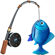 Emoji 🎣 Canna Da Pesca su Apple iOS 16.4.