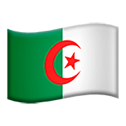 🇩🇿 Emoji Bandeira: Argélia na Apple iOS 16.4.