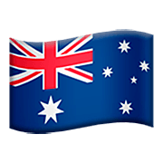🇦🇺 Emoji Bandera: Australia en Apple iOS 16.4.