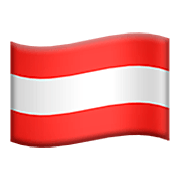 🇦🇹 Emoji Bandera: Austria en Apple iOS 16.4.