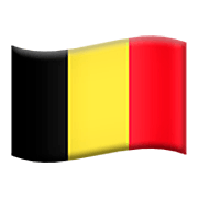 🇧🇪 Emoji Flagge: Belgien Apple iOS 16.4.