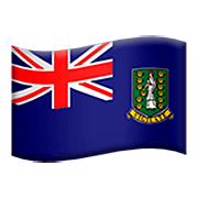 🇻🇬 Emoji Bandera: Islas Vírgenes Británicas en Apple iOS 16.4.