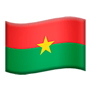 🇧🇫 Emoji Bandera: Burkina Faso en Apple iOS 16.4.