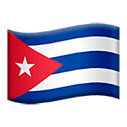 Émoji 🇨🇺 Drapeau : Cuba sur Apple iOS 16.4.