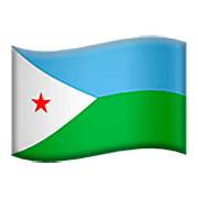 Émoji 🇩🇯 Drapeau : Djibouti sur Apple iOS 16.4.