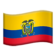 🇪🇨 Emoji Bandera: Ecuador en Apple iOS 16.4.