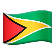 🇬🇾 Emoji Flagge: Guyana Apple iOS 16.4.