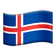 🇮🇸 Emoji Bandera: Islandia en Apple iOS 16.4.