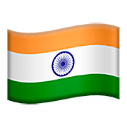 Émoji 🇮🇳 Drapeau : Inde sur Apple iOS 16.4.
