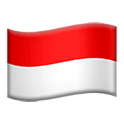 🇮🇩 Emoji Bandera: Indonesia en Apple iOS 16.4.