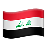 🇮🇶 Emoji Bandera: Irak en Apple iOS 16.4.