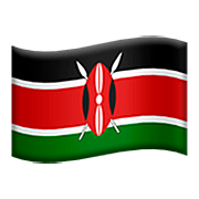 Émoji 🇰🇪 Drapeau : Kenya sur Apple iOS 16.4.
