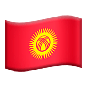 Emoji 🇰🇬 Bandiera: Kirghizistan su Apple iOS 16.4.