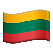 🇱🇹 Emoji Flagge: Litauen Apple iOS 16.4.
