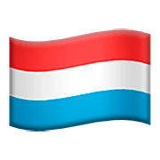 🇱🇺 Emoji Bandera: Luxemburgo en Apple iOS 16.4.