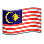 🇲🇾 Emoji Flagge: Malaysia Apple iOS 16.4.