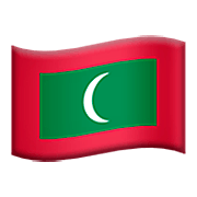 🇲🇻 Emoji Flagge: Malediven Apple iOS 16.4.
