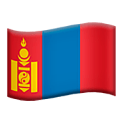 Emoji 🇲🇳 Bandiera: Mongolia su Apple iOS 16.4.