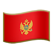 🇲🇪 Emoji Bandera: Montenegro en Apple iOS 16.4.