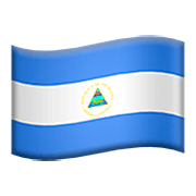 🇳🇮 Emoji Bandera: Nicaragua en Apple iOS 16.4.