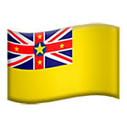 🇳🇺 Emoji Bandera: Niue en Apple iOS 16.4.