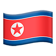 🇰🇵 Emoji Bandeira: Coreia Do Norte na Apple iOS 16.4.