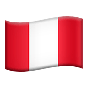Émoji 🇵🇪 Drapeau : Pérou sur Apple iOS 16.4.