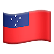 Emoji 🇼🇸 Bandiera: Samoa su Apple iOS 16.4.