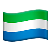 Émoji 🇸🇱 Drapeau : Sierra Leone sur Apple iOS 16.4.