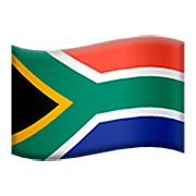 🇿🇦 Emoji Flagge: Südafrika Apple iOS 16.4.