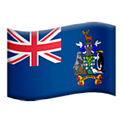 Emoji 🇬🇸 Bandiera: Georgia Del Sud E Sandwich Australi su Apple iOS 16.4.