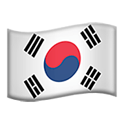 🇰🇷 Emoji Bandeira: Coreia Do Sul na Apple iOS 16.4.