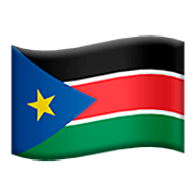 🇸🇸 Emoji Bandera: Sudán Del Sur en Apple iOS 16.4.