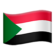 🇸🇩 Emoji Flagge: Sudan Apple iOS 16.4.
