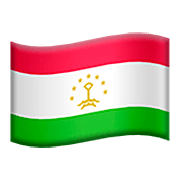 🇹🇯 Emoji Bandeira: Tadjiquistão na Apple iOS 16.4.