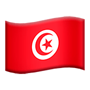 Émoji 🇹🇳 Drapeau : Tunisie sur Apple iOS 16.4.